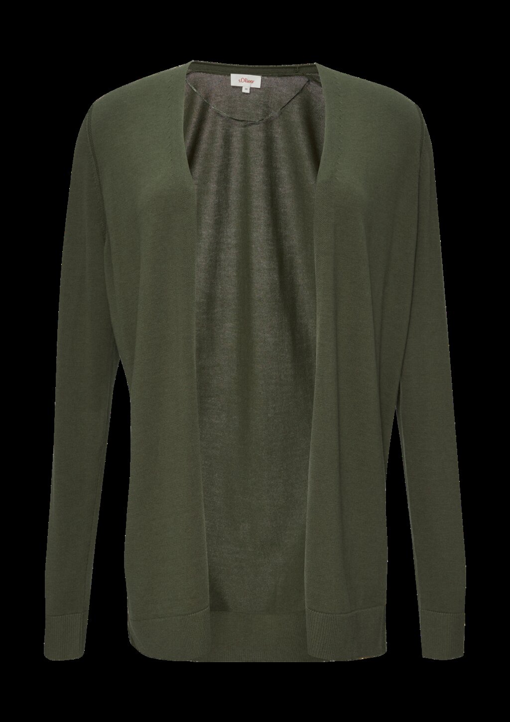 Cardigan aus Viskose-Baumwollmix