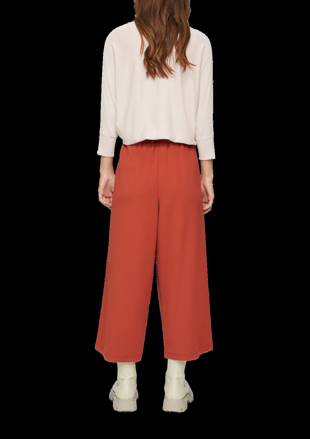 Viskosemix-Pullover mit Fledermausärmeln