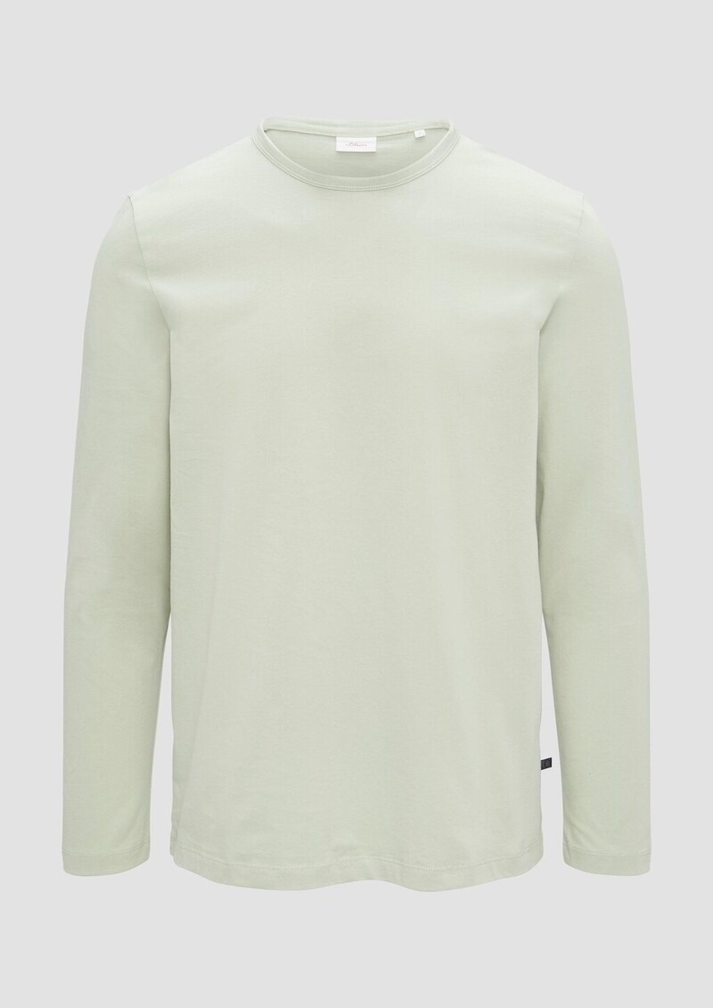 Softes Langarmshirt aus Baumwolljersey