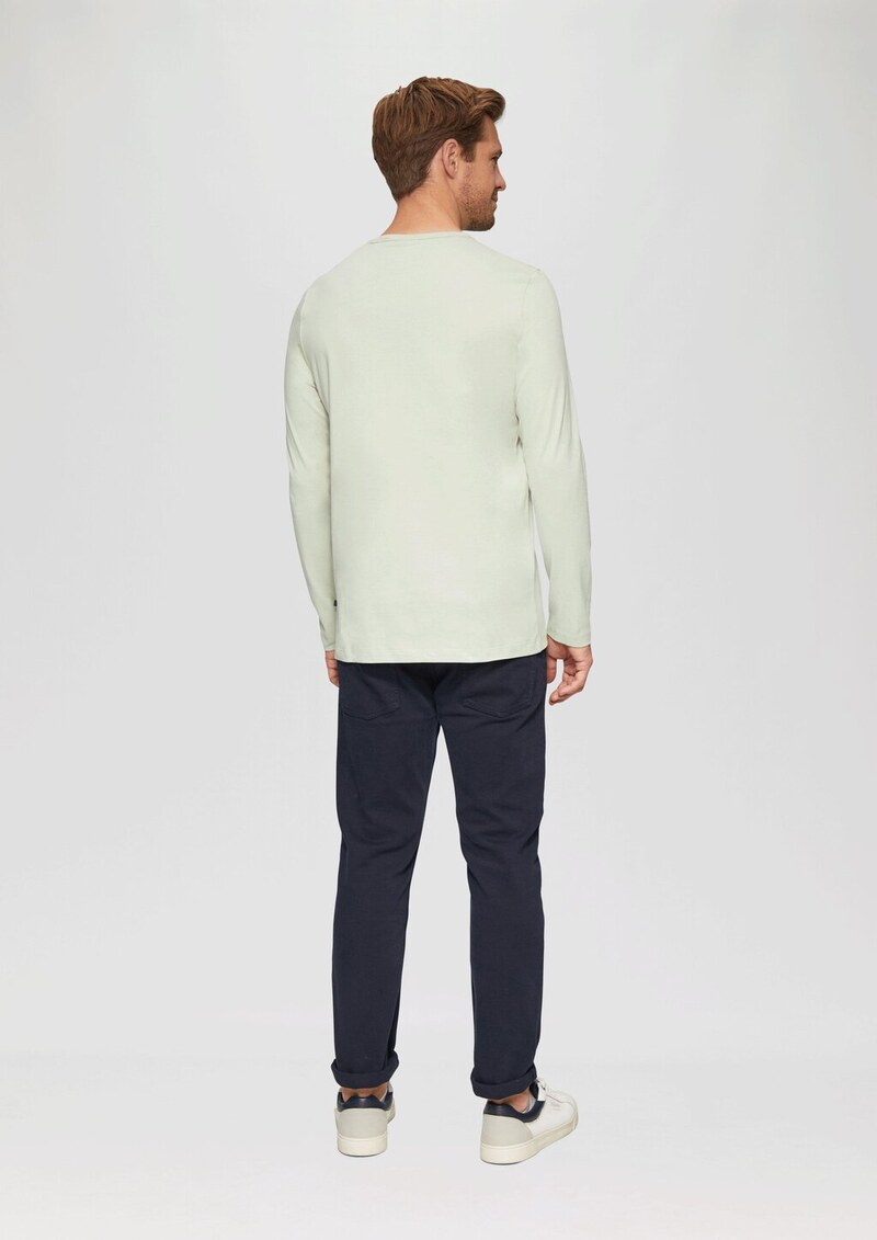 Softes Langarmshirt aus Baumwolljersey