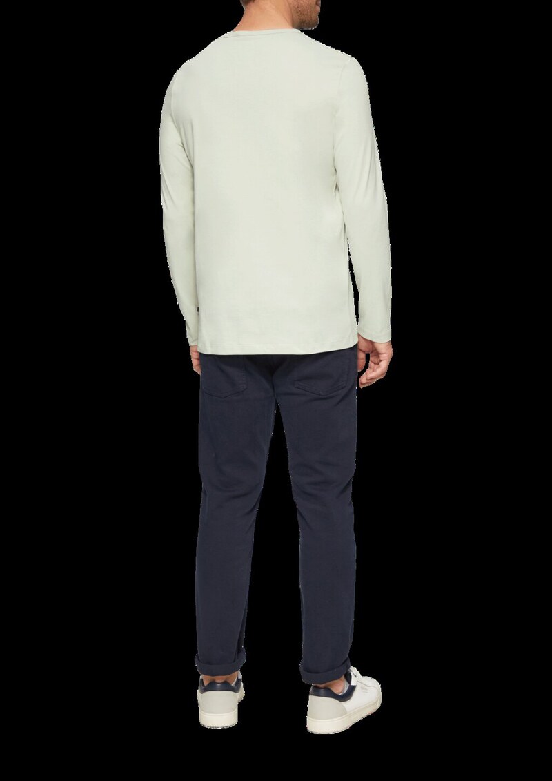 Softes Langarmshirt aus Baumwolljersey