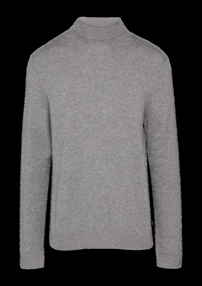 Slim-Fit-Pullover mit Rollkragen