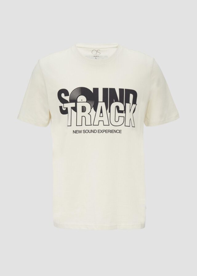 T-Shirt mit Front- und Rückenprint