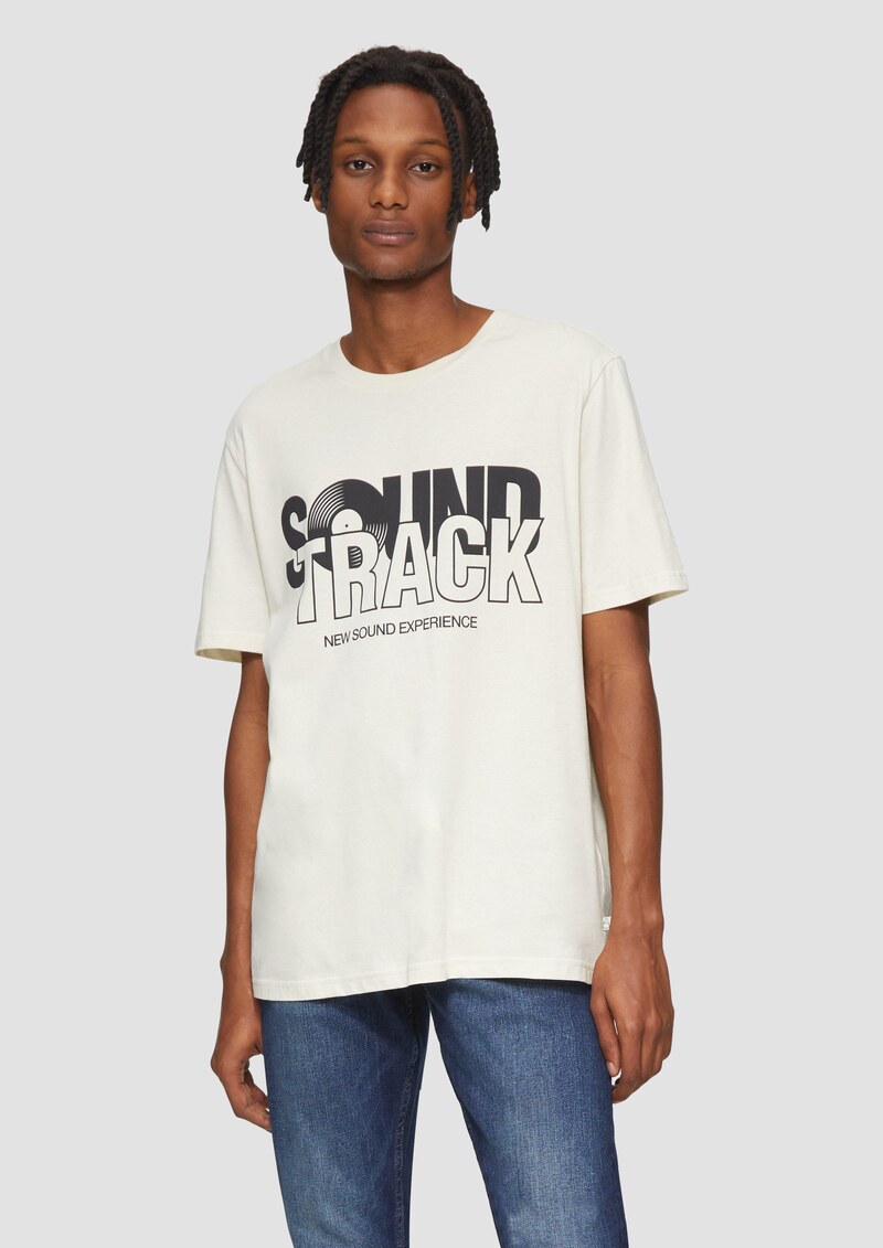 T-Shirt mit Front- und Rückenprint