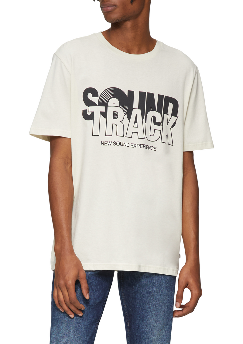 T-Shirt mit Front- und Rückenprint