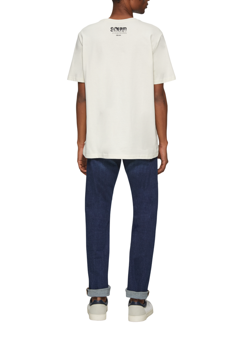 T-Shirt mit Front- und Rückenprint