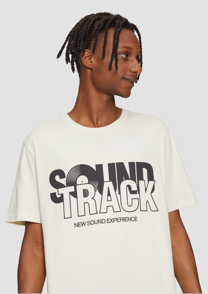 T-Shirt mit Front- und Rückenprint