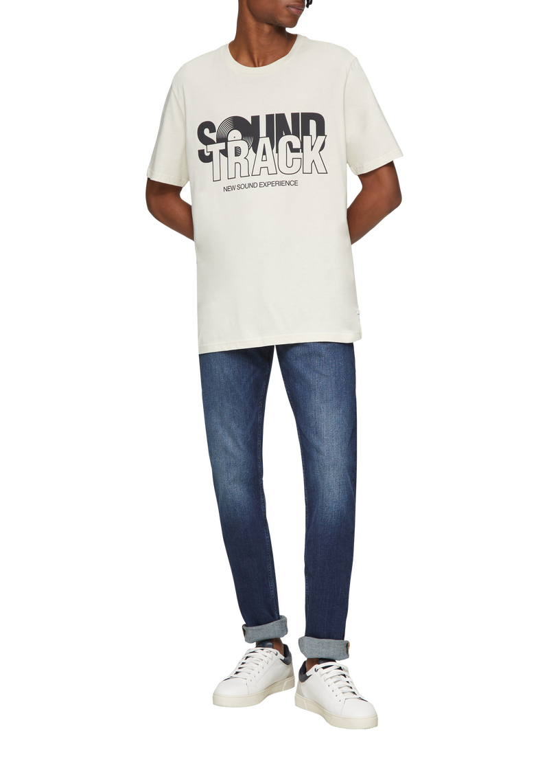 T-Shirt mit Front- und Rückenprint