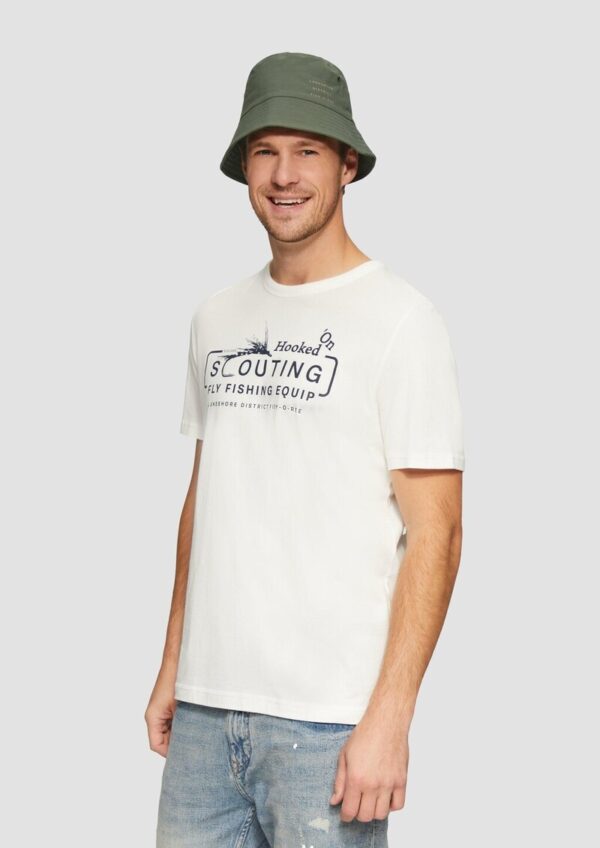 Bucket-Hat mit Print-Detail