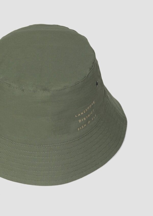 Bucket-Hat mit Print-Detail