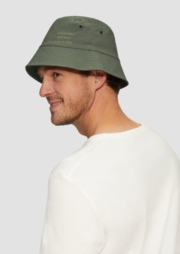 Bucket-Hat mit Print-Detail