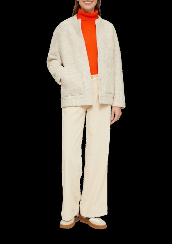 Weicher Rollkragenpullover aus Viskosemix