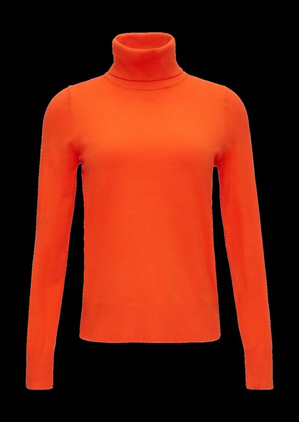 Weicher Rollkragenpullover aus Viskosemix