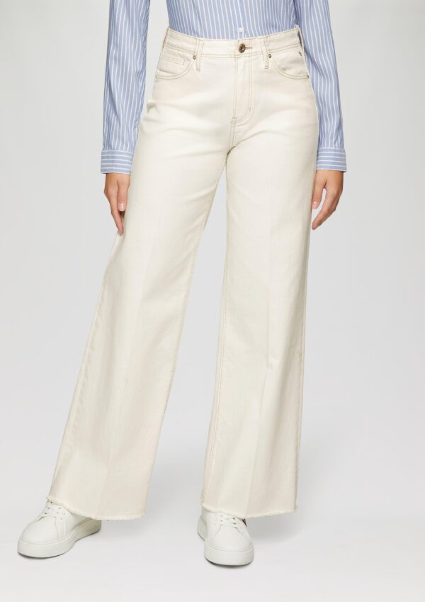 Jeans Suri / Regular Fit / Mid Rise / Wide Leg / Undyed Denim