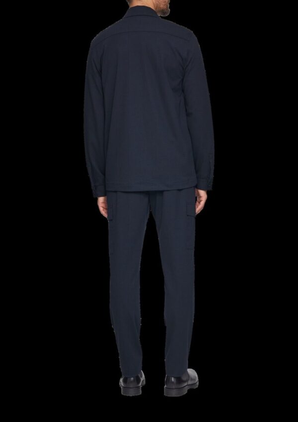 Overshirt aus Piqué-Jersey