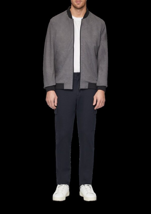 s.O JOGG: Cargohose aus Piqué-Jersey