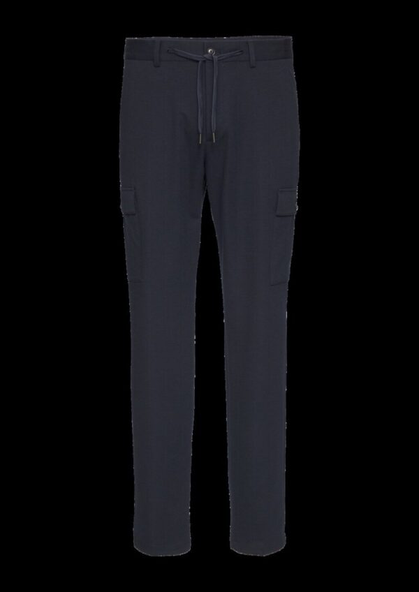 s.O JOGG: Cargohose aus Piqué-Jersey