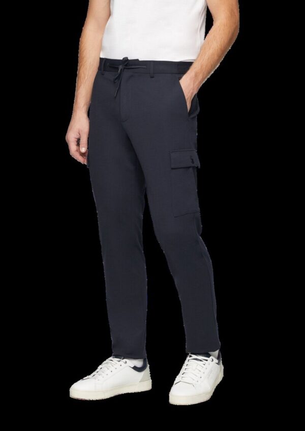 s.O JOGG: Cargohose aus Piqué-Jersey