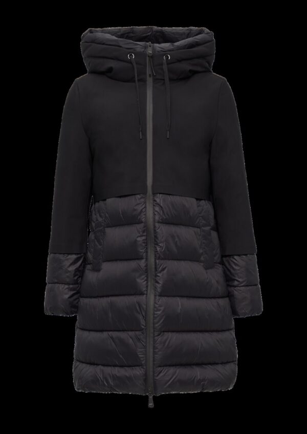 Wasserabweisender Puffermantel mit Smart-Heat-Funktion