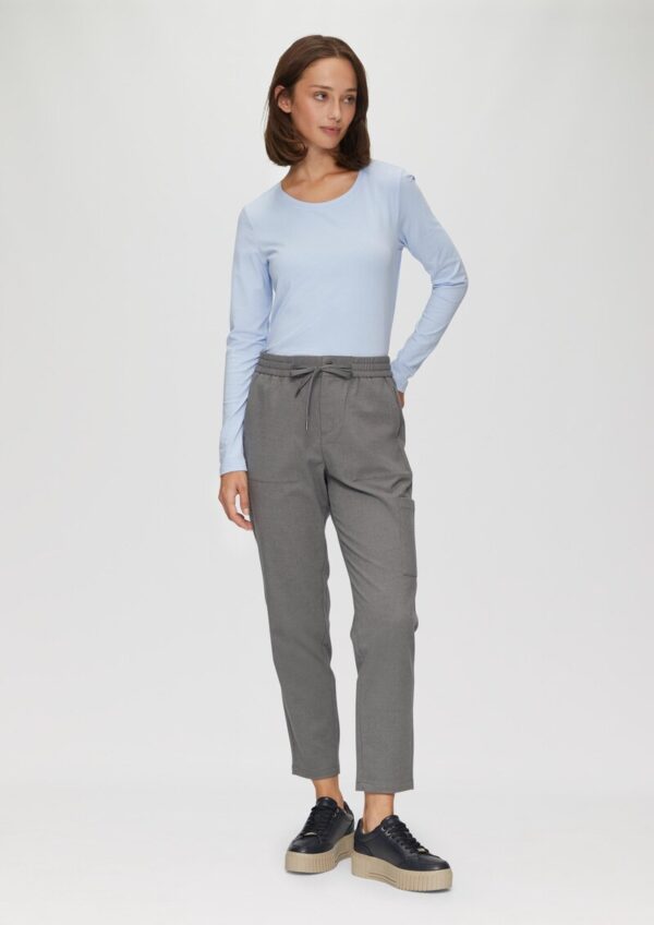 Weiche Relaxed-Jogpants mit Tapered Leg