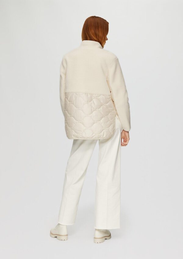 Wendejacke mit Teddyplüsch