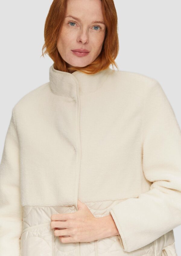 Wendejacke mit Teddyplüsch