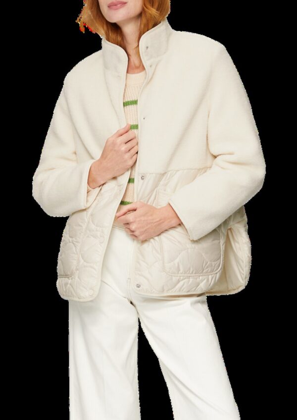 Wendejacke mit Teddyplüsch