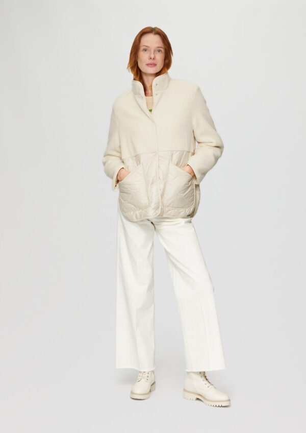 Wendejacke mit Teddyplüsch