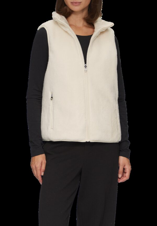 Wendeweste mit Teddyplüsch