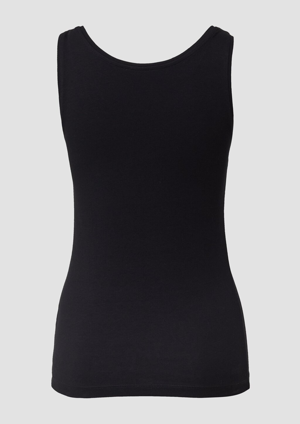 Schmal geschnittenes Tanktop aus Baumwollmix