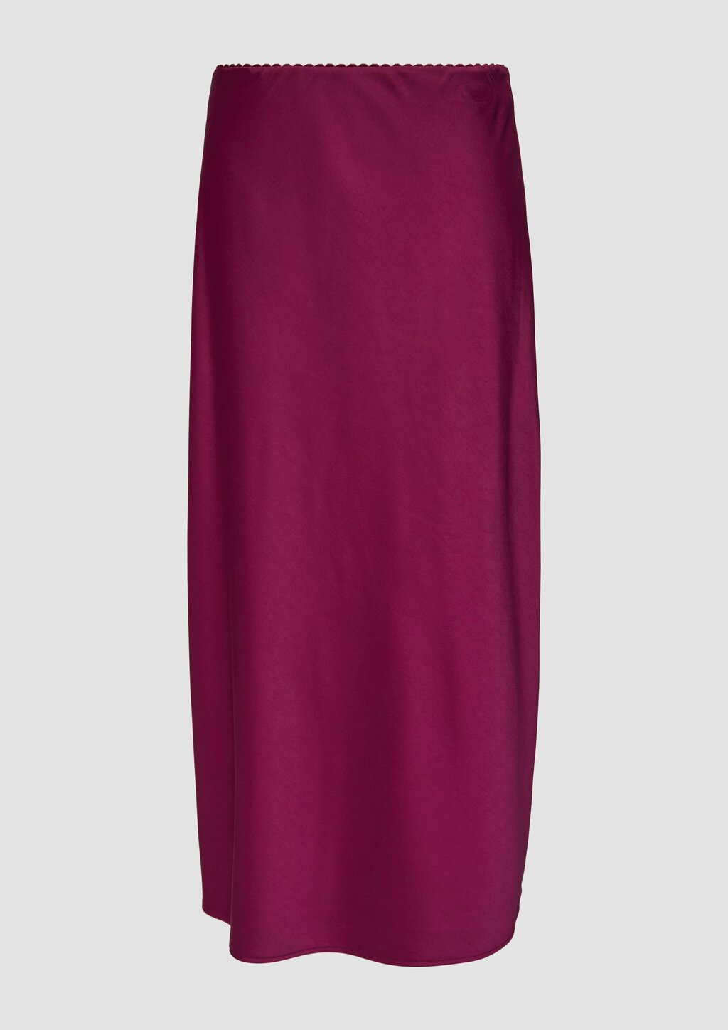 Midi-Rock aus Satin