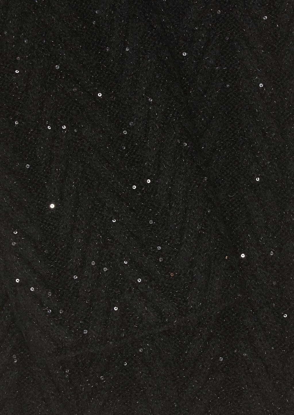 Strukturierter Schal mit feinen Pailletten