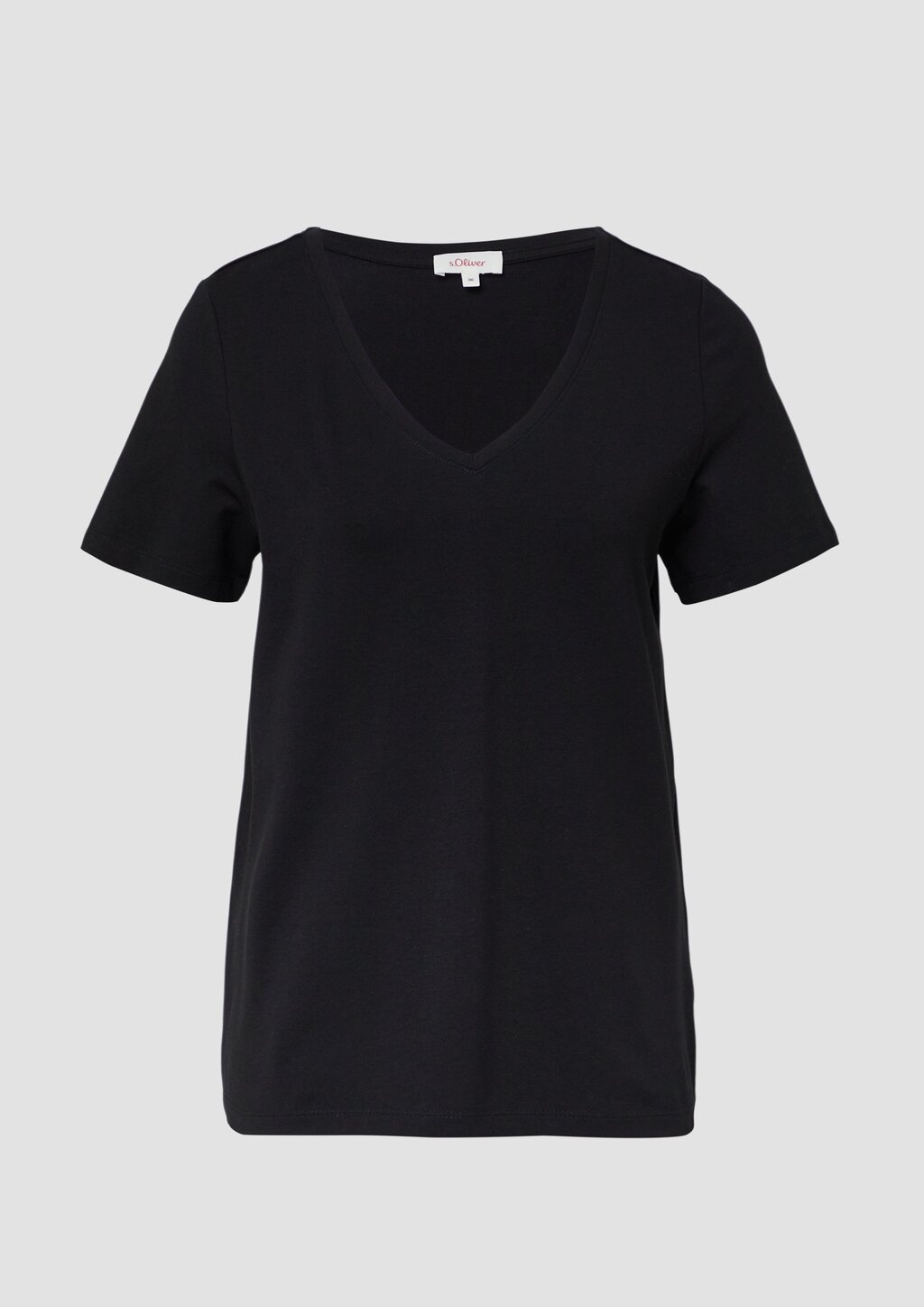 T-Shirt mit V-Ausschnitt