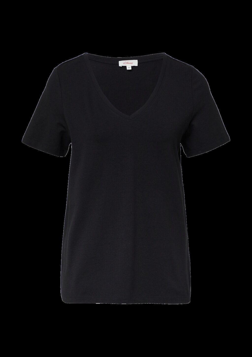 T-Shirt mit V-Ausschnitt