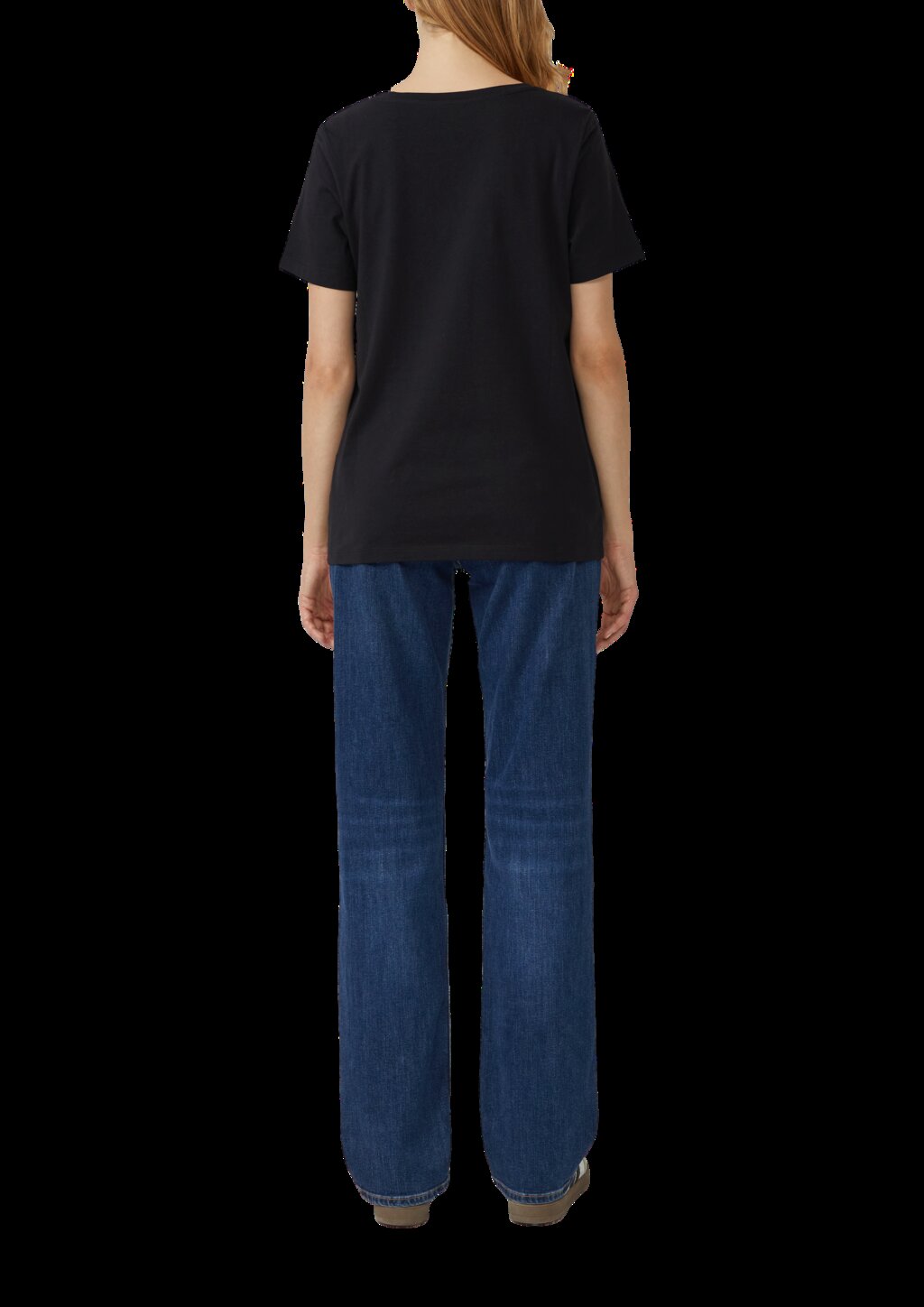 T-Shirt mit V-Ausschnitt