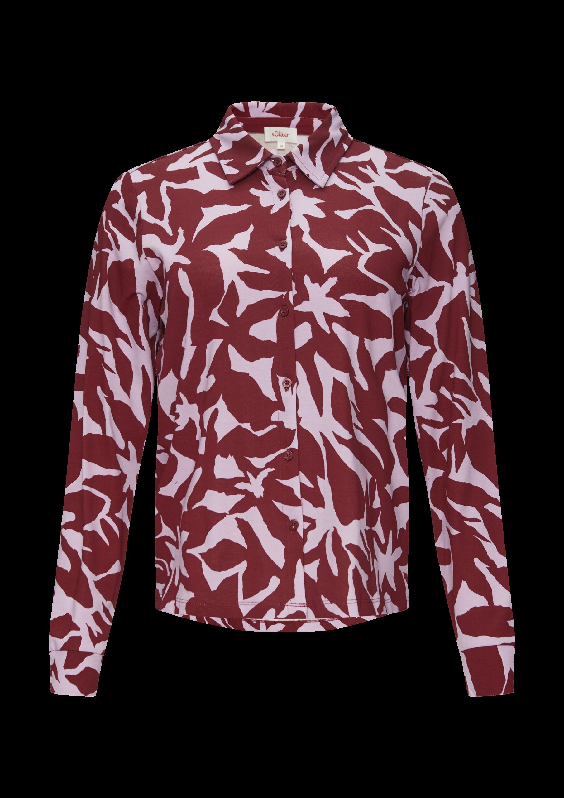 Hemdbluse aus Jersey