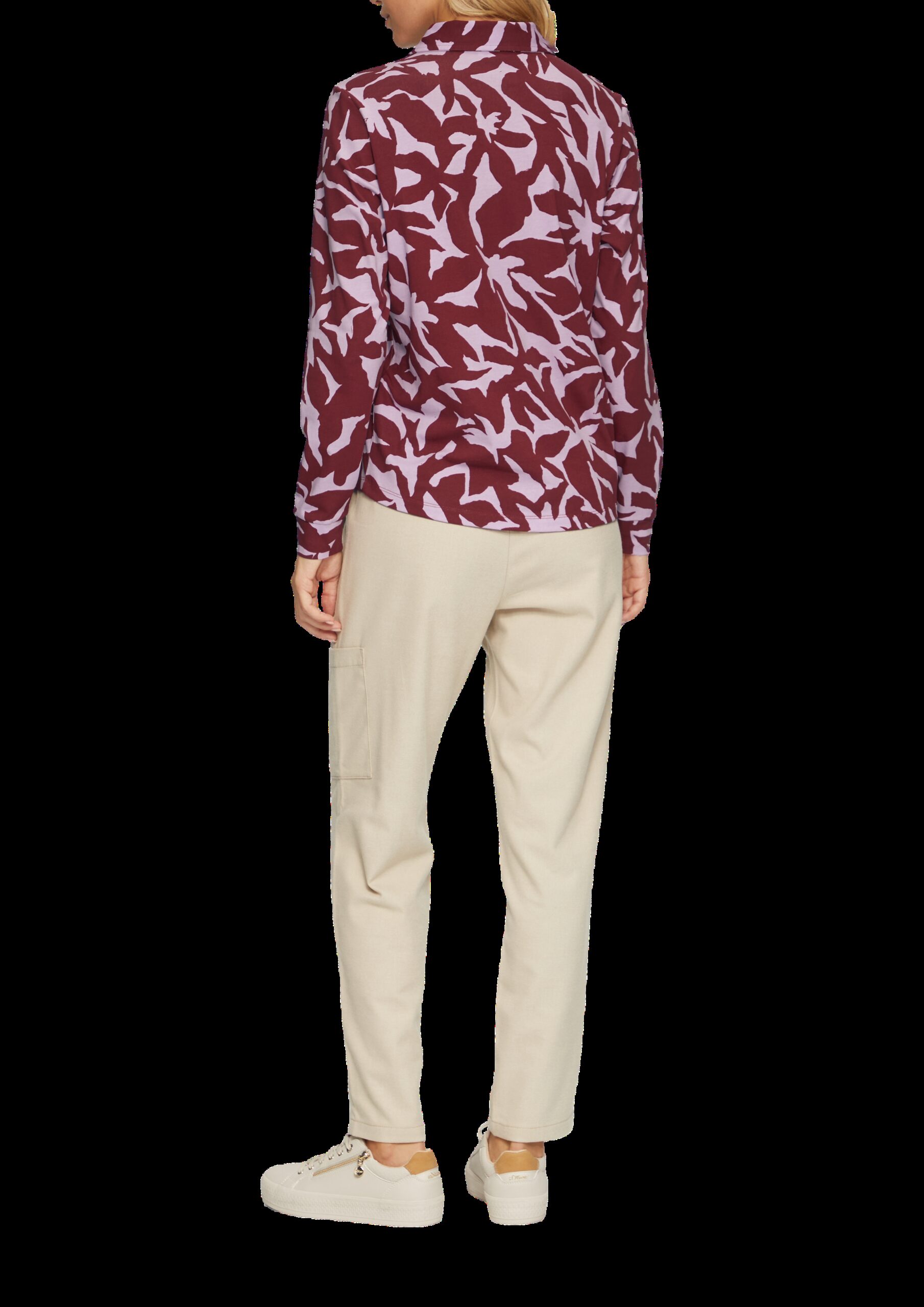 Hemdbluse aus Jersey