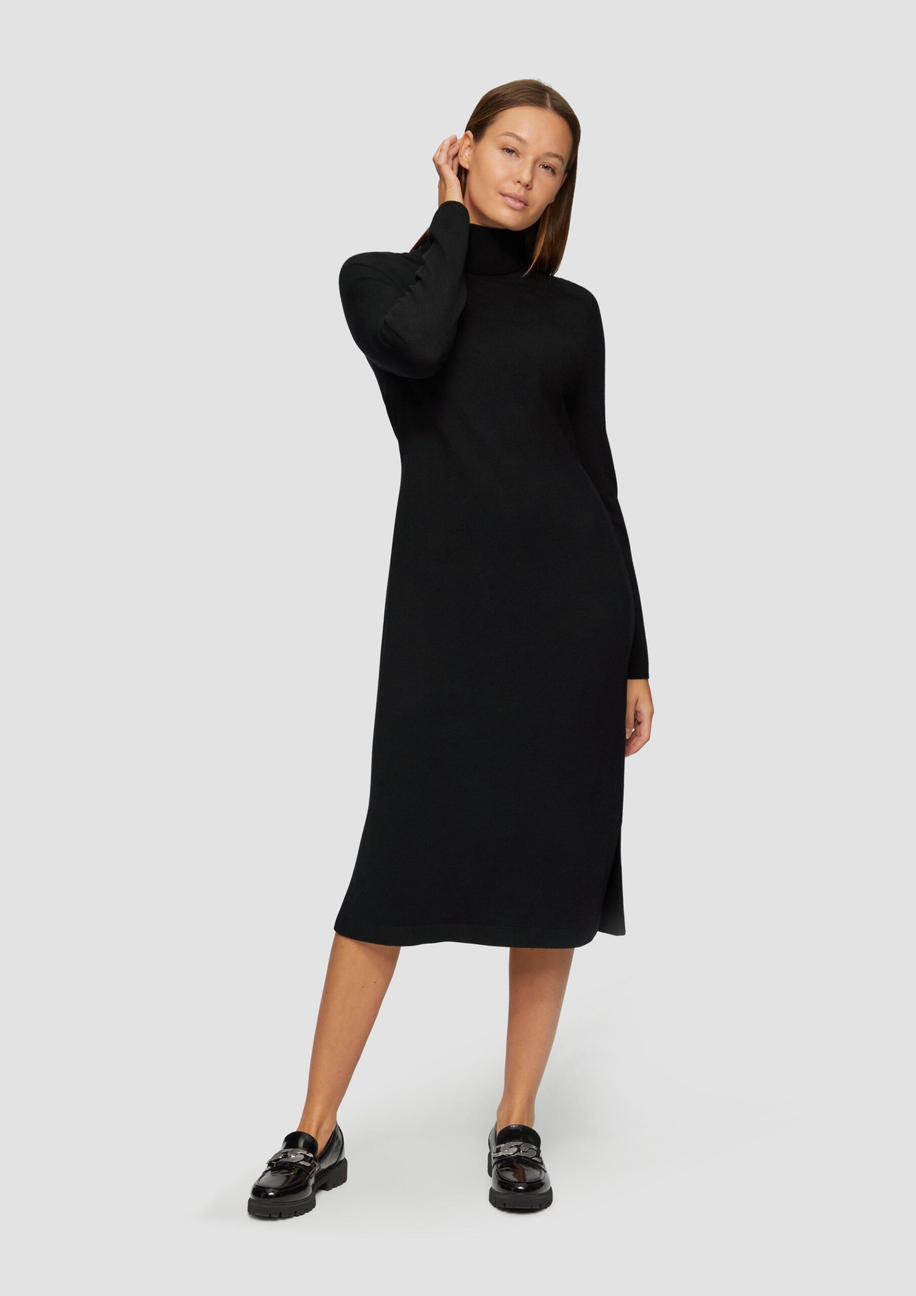 Strickkleid im Viskosemix