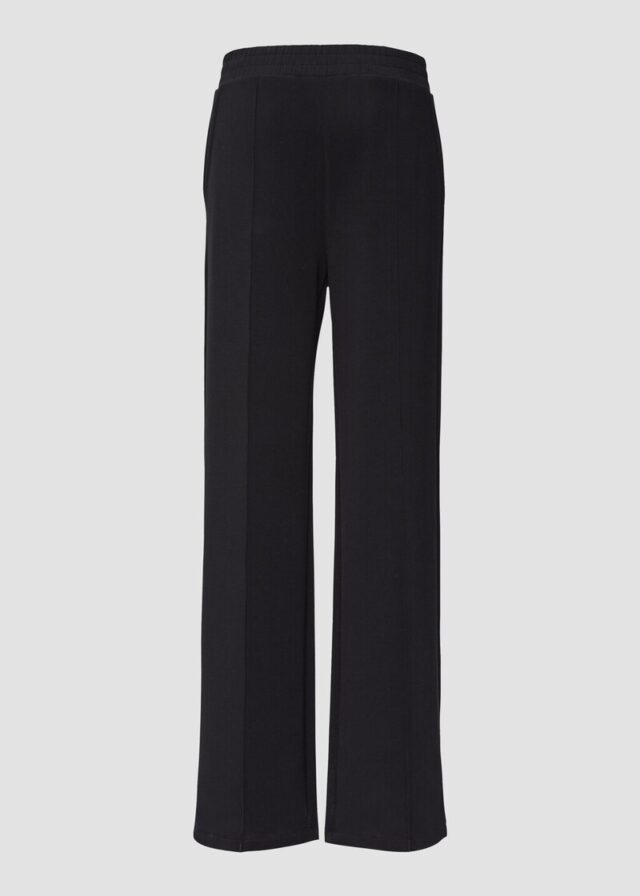 Regular: Scuba-Hose mit Wide Leg