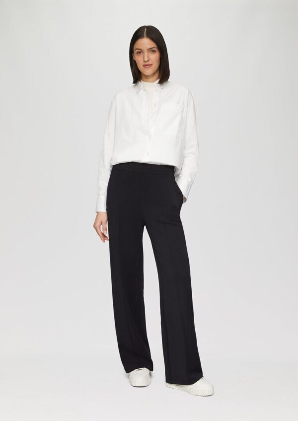 Regular: Scuba-Hose mit Wide Leg