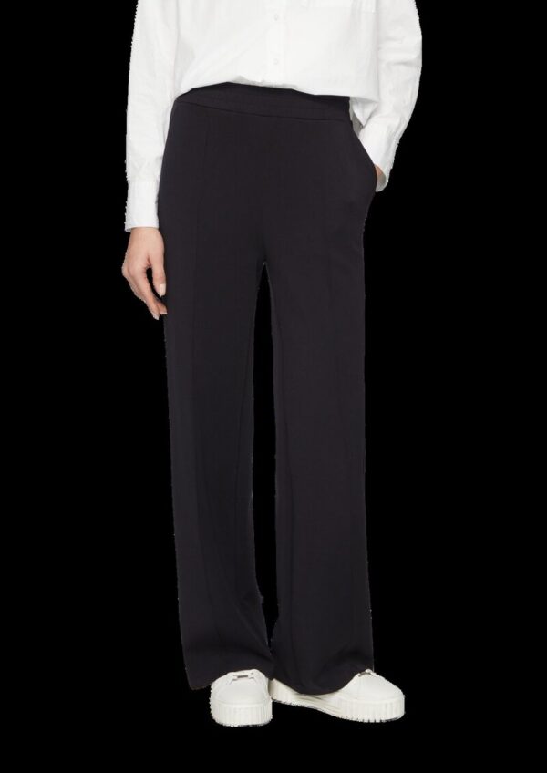 Regular: Scuba-Hose mit Wide Leg