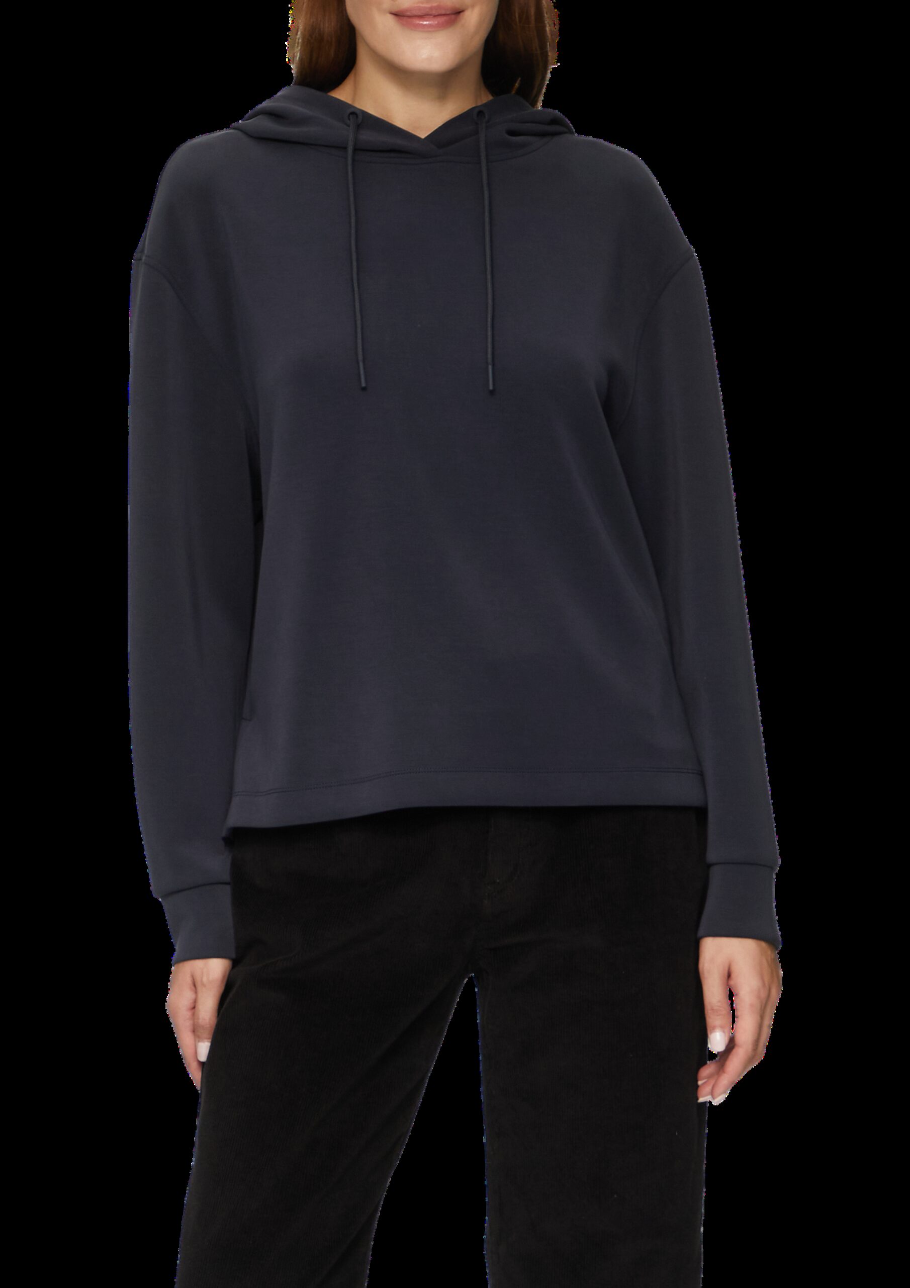 Hoodie aus Scuba im Relaxed Fit