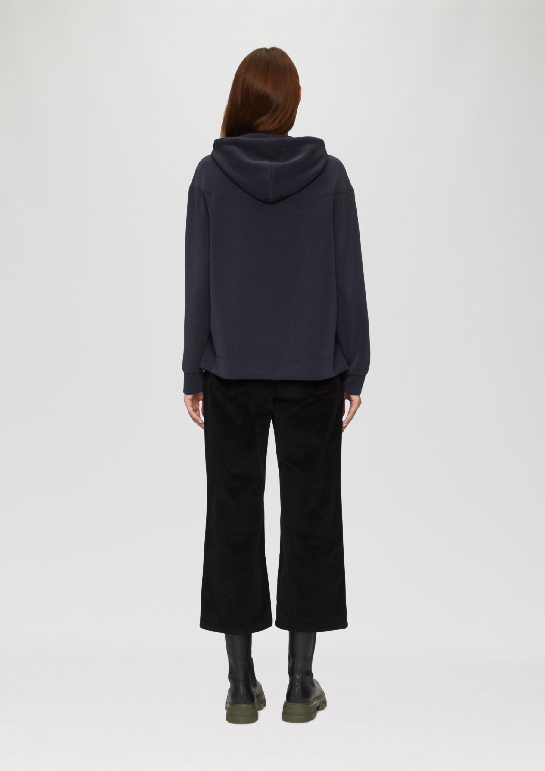 Hoodie aus Scuba im Relaxed Fit