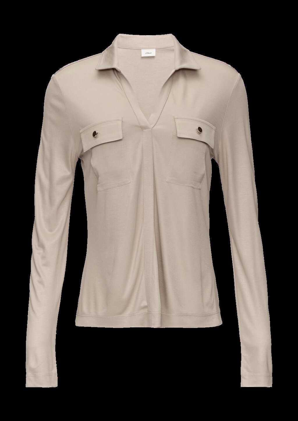 Longsleeve aus Viskose