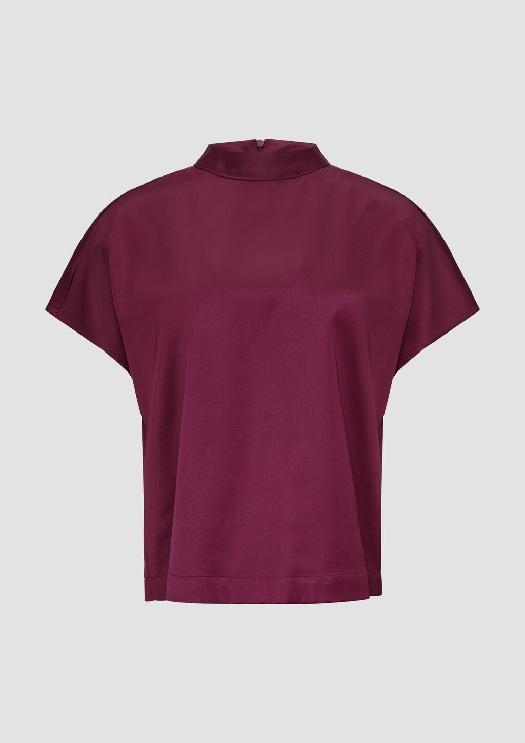 Satinbluse im Loose Fit