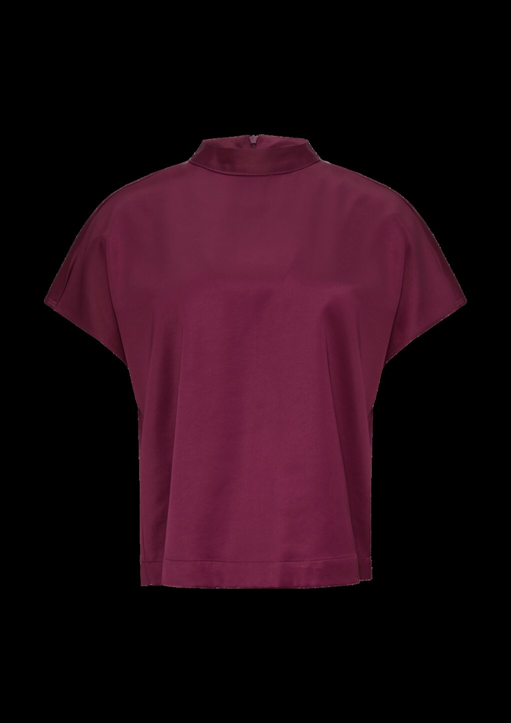 Satinbluse im Loose Fit