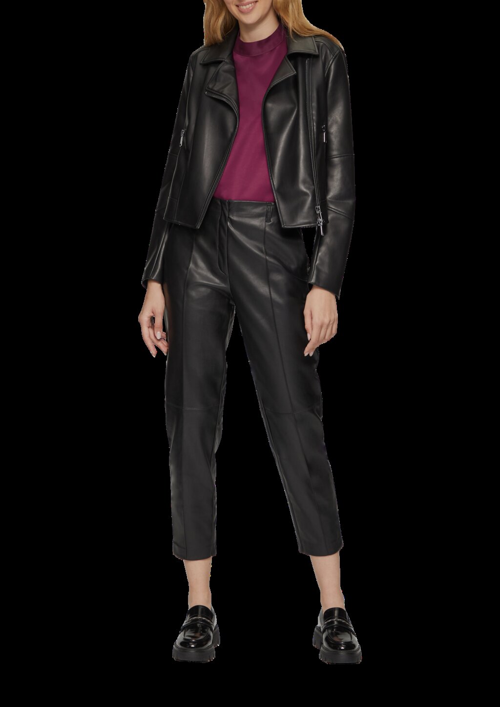 Satinbluse im Loose Fit