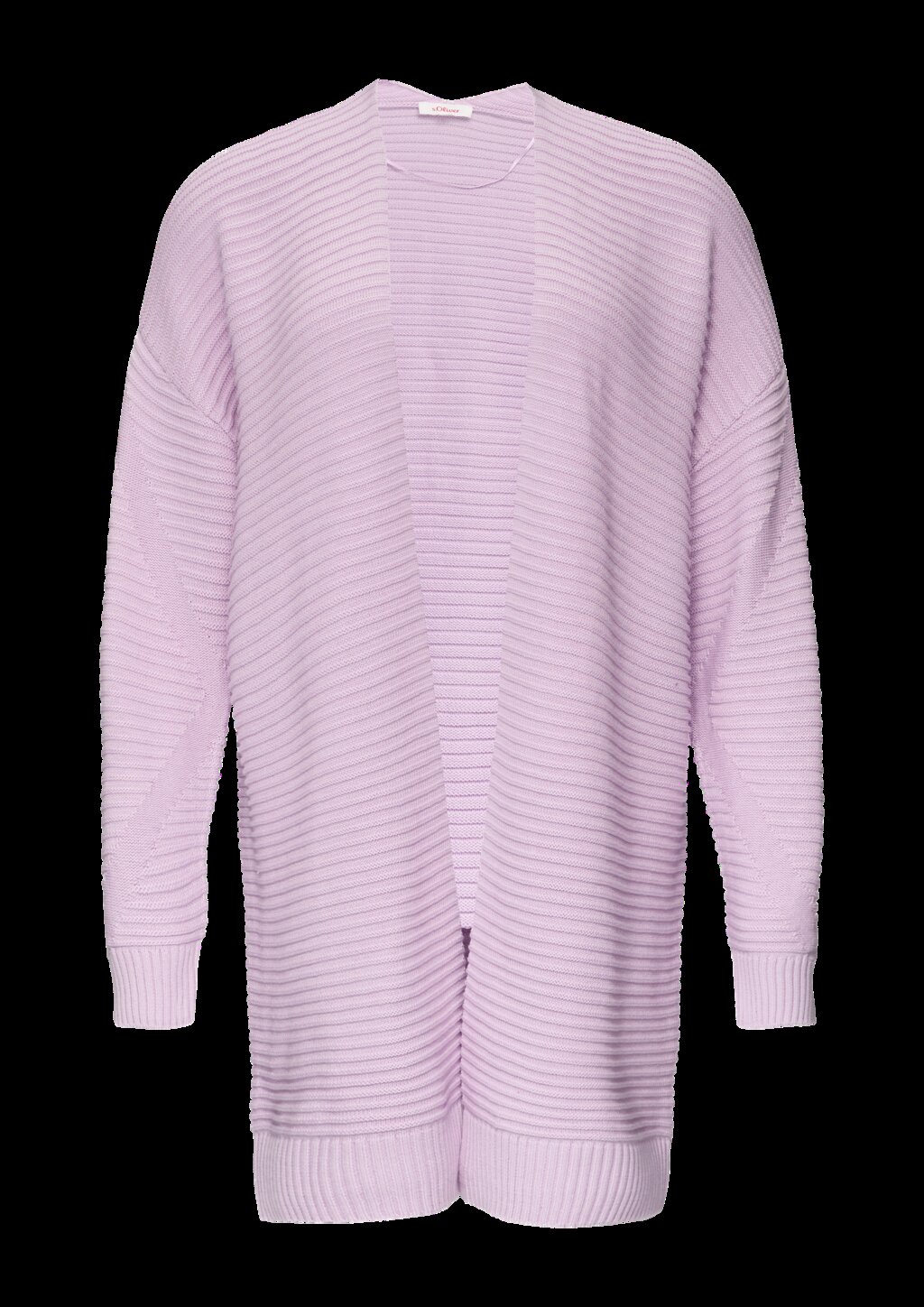 Strickjacke mit Strukturmuster