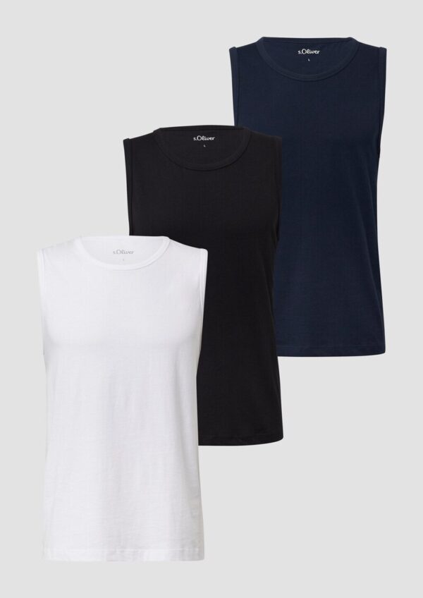 Ärmelloses Shirt im 3er-Pack