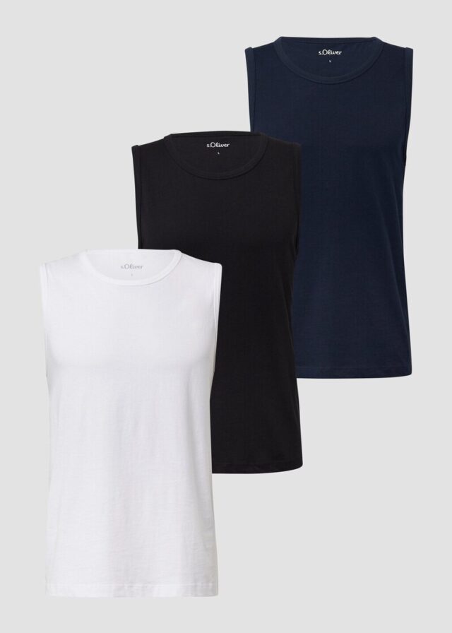 Ärmelloses Shirt im 3er-Pack